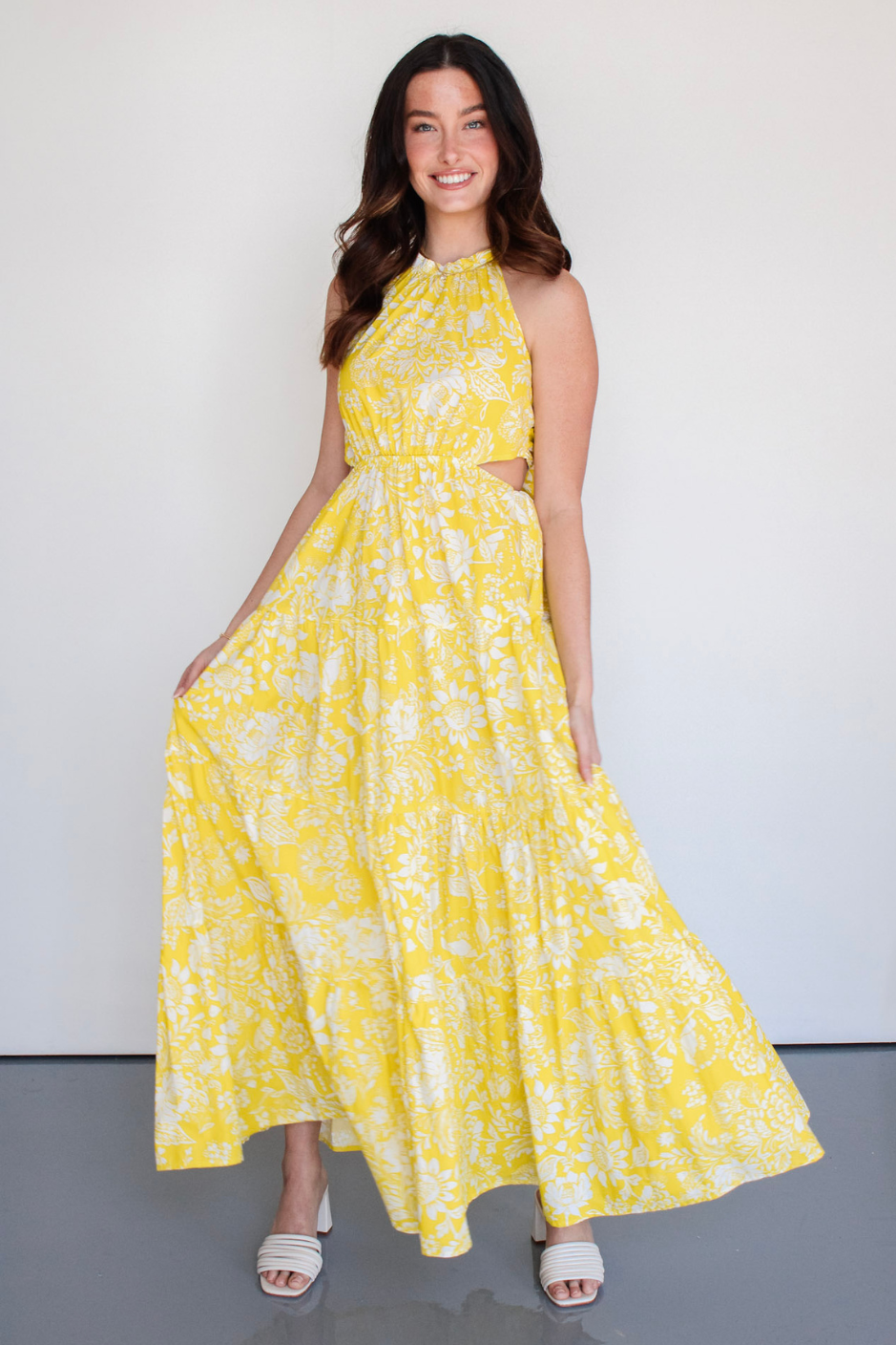 Sunshine Honey Maxi Dress