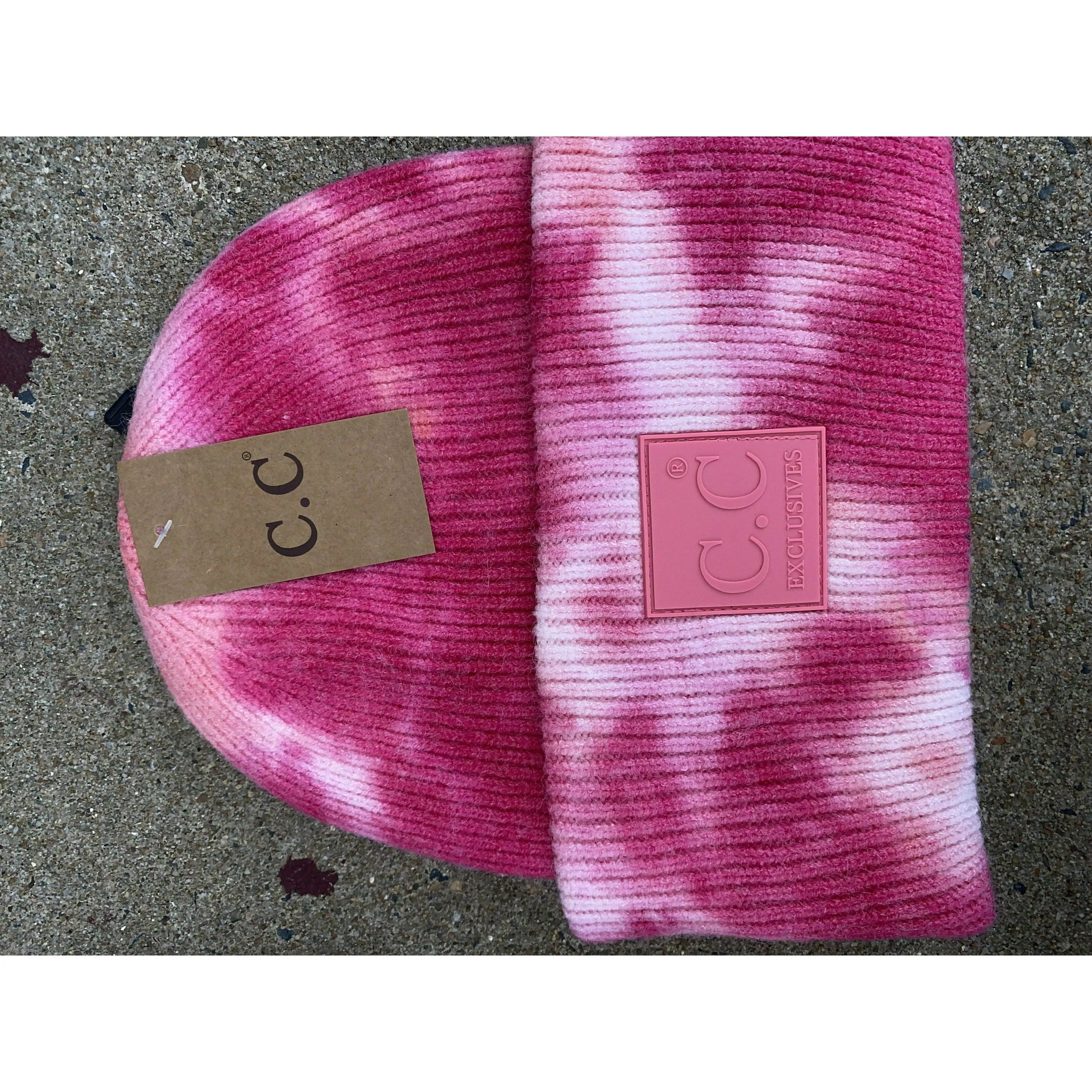 Tie Dye CC Beanies ( 8 colors)