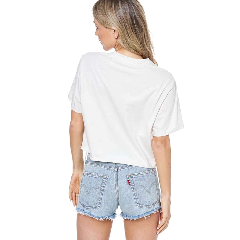 USA Yee Haw Cropped Short Sleeve T-Shirt