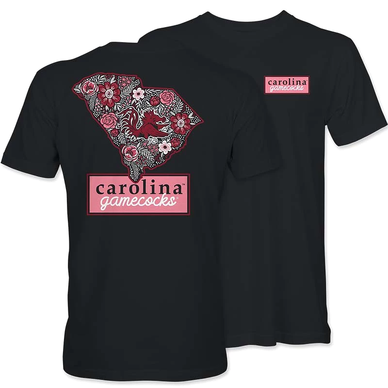 USC State Floral Short Sleeve T-Shirt