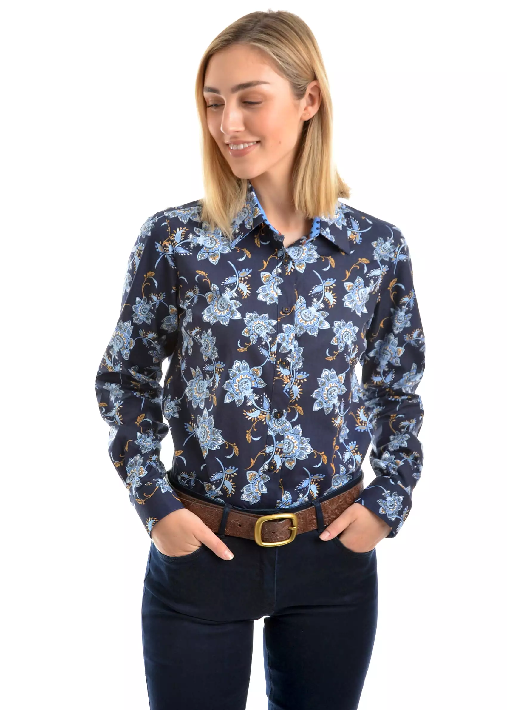 Women's Deborah Print L/S Shirt