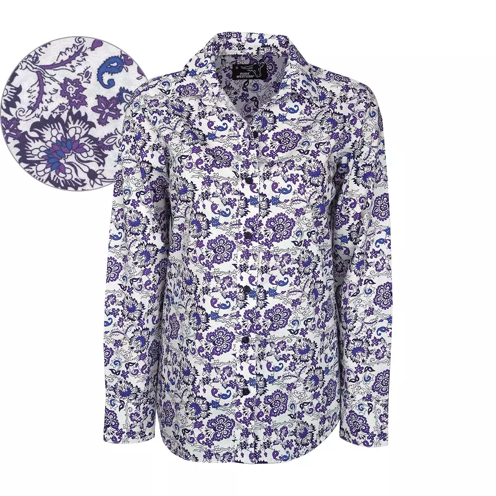 Women's Pure Western Arista Print Shirt