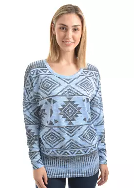 Women's Pure Western Colette L/S Top