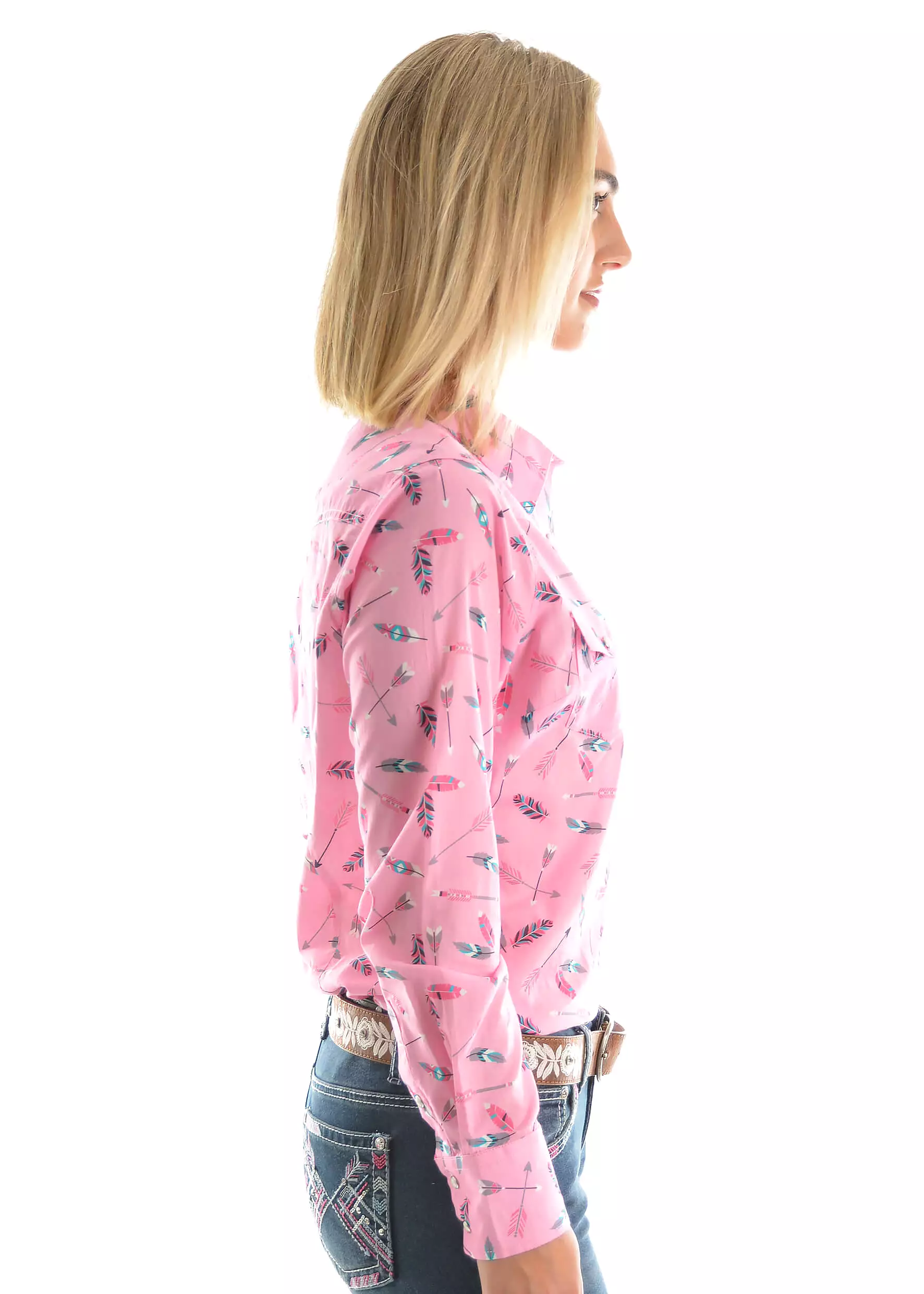 Women's Pure Western Lillian Print L/S Shirt