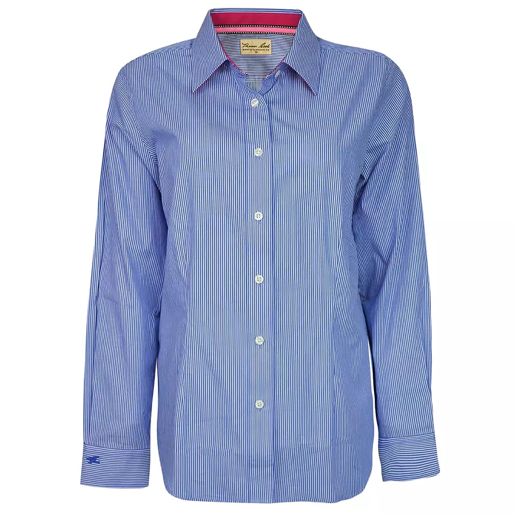 Women's Thomas Cook Grafton Stripe Shirt (Blue)