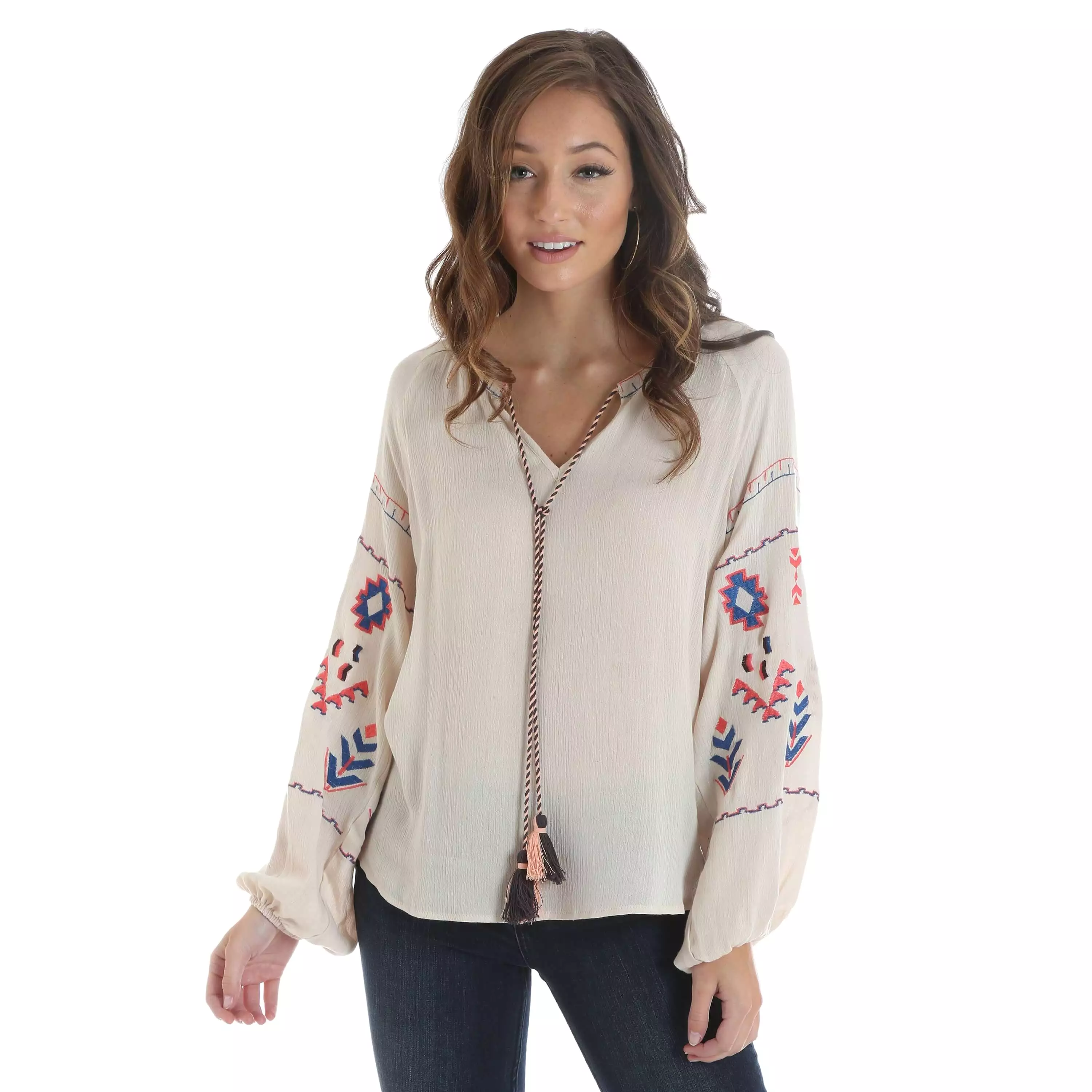 Women's Wrangler Peasant Top